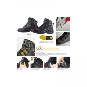 BK-077 WP Protect Boa Riding Shoes (without toe slider)
