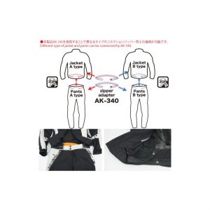 AK-340 Connection zipper adapter A-B & B-A